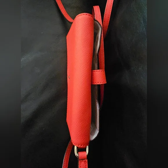 Kate Spade Crossbody Red Saffiano Leather NWOT - Picture 15 of 15